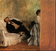 Edgar Degas Mr Mrs Edouard Manet oil on canvas